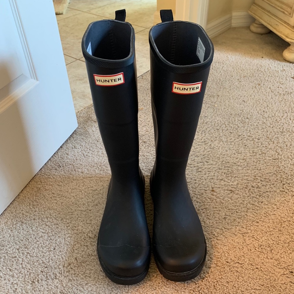 Hunter boots (target) worn one time